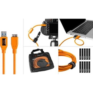Tether Tools - Tether Tools USB 3.0 Type-A to Micro-B Starter Tethering Kit