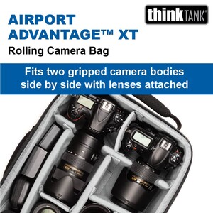 ThinkTank Airport Advantage™ XT Tekerlekli Kamera Çantası (Black) - Thumbnail