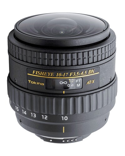 Tokina AF 10-17mm F3.5 - 4.5 ATX NH Lens (Canon EF)