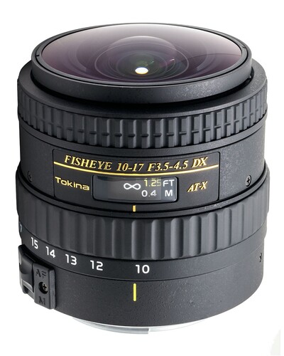 Tokina AF 10-17mm F3.5 - 4.5 ATX NH Lens (Canon EF)