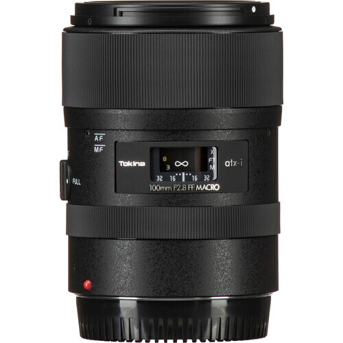 Tokina ATX-i 100mm f/2.8 FF Macro Plus Lens (Canon EF)