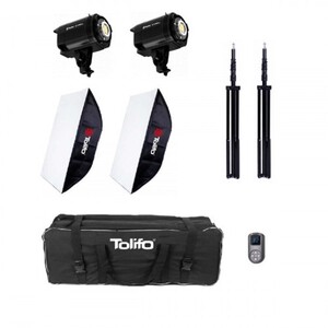 Tolifo - Tolifo EF-60W Led Video Işığı 2'li Kit (1)