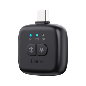 ULANZI - Ulanzi A30 Tiny 2 Kişilik Mikrofon Seti - Siyah (1)