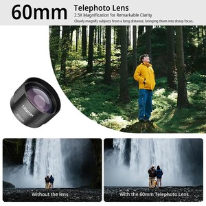 Ulanzi - Ulanzi CL-006 60mm Telefoto Profesyonel Telefon Lensi (1)