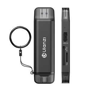 Ulanzi - Ulanzi CR3 3 İn 1 USB-C USB-A Kart Okuyucu SD MicroSD - X147