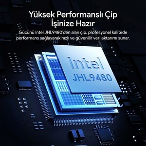 Ulanzi DT580 80Gbps USB4 M.2 NVMe SSD Enclosure Harici SSD Kutusu - I006 - Thumbnail