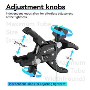 Ulanzi LC01 Işık Standı İçin Super Clamp - Thumbnail