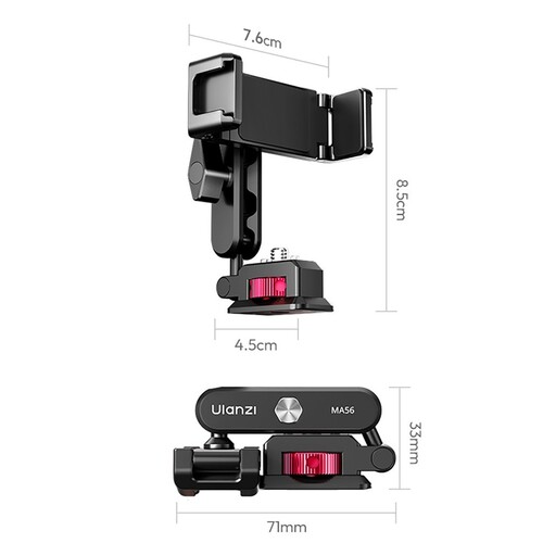Ulanzi MA56 4 in 1 Metal Telefon Tutucu Tripod Aparatı - S042