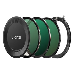 ULANZI - Ulanzi MF01 77mm 3-7 Stop VND & CPL & Black Mist Manyetik Hibrit Filtre Seti