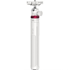 Ulanzi - Ulanzi MT-44 149cm 2si 1 Arada Hızlı Açılır Selfie Çubuğu Tripod Telefon Kamera Uyumlu Beyaz - 2503E