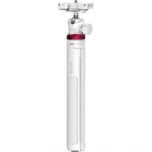 Ulanzi MT-44 149cm 2si 1 Arada Hızlı Açılır Selfie Çubuğu Tripod Telefon Kamera Uyumlu Beyaz - 2503E