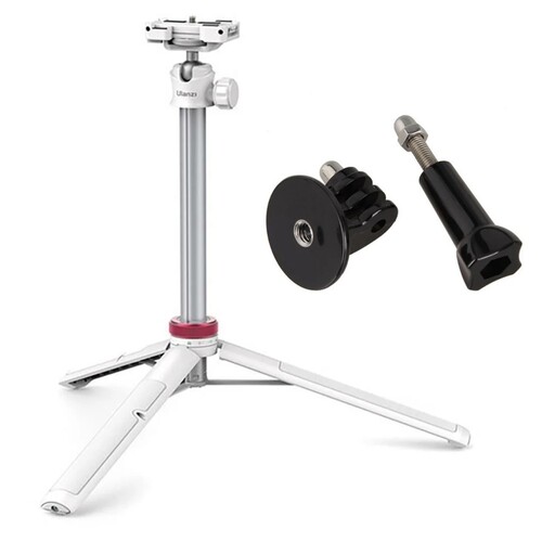 Ulanzi MT-44 Uzatılabilir Vlog Tripod + GP03 Aksiyon Kamera Bağlantı Aparatı