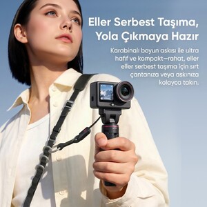 Ulanzi MT99 Manyetik Mini Tripod Selfie Çubuğu Action 6 ve Nano Uyumlu - S079 - Thumbnail
