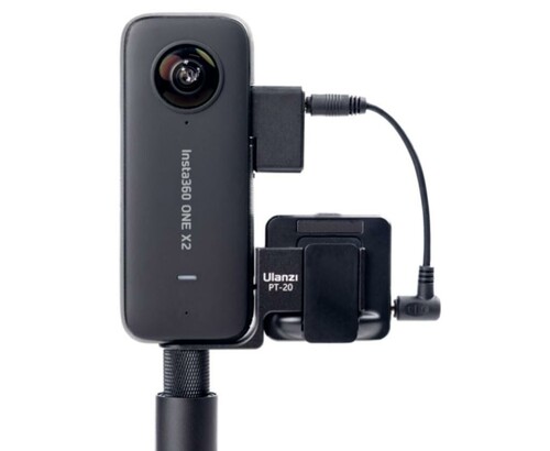 Ulanzi PT-20 Insta360 One X2 Invisible Mic Cold Shoe (Rode Wireless Go)