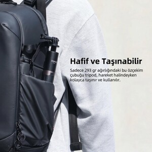 Ulanzi - Ulanzi TT52 1.5m Aksiyon Kamera Uyumlu Hızlı Açılabilir Tripod - T090GBB3 (1)