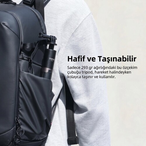Ulanzi TT52 1.5m Aksiyon Kamera Uyumlu Hızlı Açılabilir Tripod - T090GBB3