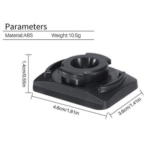 Ulanzi - Ulanzi U-13 Dji Osmo Action Tripod Plate (1)
