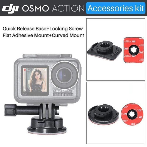 Ulanzi U-20 Dji Osmo Action Yapışkanlı Aparat