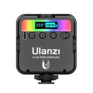 Ulanzi - Ulanzi VL49 RGB Mini Led Vlogger Youtuber Işık (2287) (1)