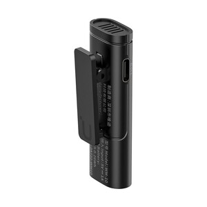 Ulanzi WM-10 Akıllı Telefon veya Tabletler için Kablosuz Klipsli Mikrofon (Type-C) - 3328A - Thumbnail