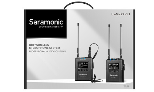 UwMic9S Kit1(TX RX) Kablosuz Yaka Mikrofonu