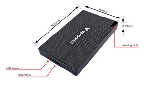 Verbatim - Verbatim 1TB Metal Mini USB 3. Gen2 Taşınabilir SSD (1)