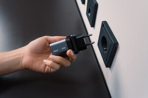 Verbatim 35W GaN Hızlı Şarj Cihazı 2 Portlu (1x USB-C PD 35W + 1x USB-A QC 3.0) - Thumbnail