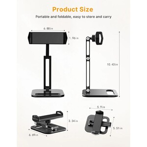 Vijim - VIJIM P001 360° Döner Telefon Tablet IPad Stand Tutucu (1)