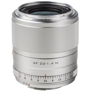 Viltrox - Viltrox AF 23mm f/1.4 M Gümüş Lens (Canon EF-M)