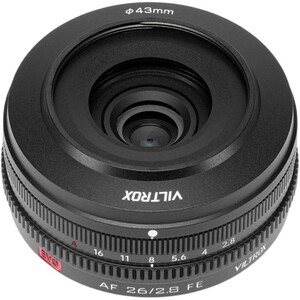 Viltrox AF 26mm f/2.8 EVO FE Lens (Sony E) - Thumbnail