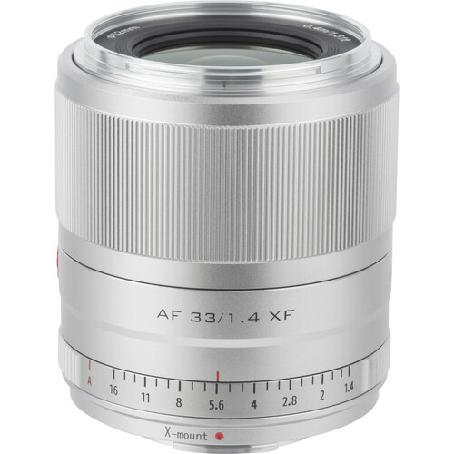 Viltrox AF 33mm f/1.4 XF Lens (Fujifilm X - Gümüş)