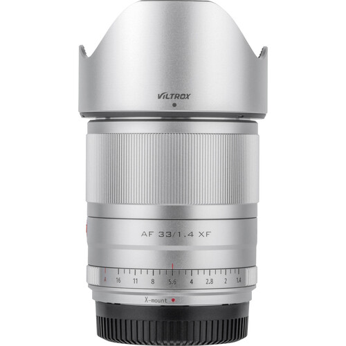 Viltrox AF 33mm f/1.4 XF Lens (Fujifilm X - Gümüş)