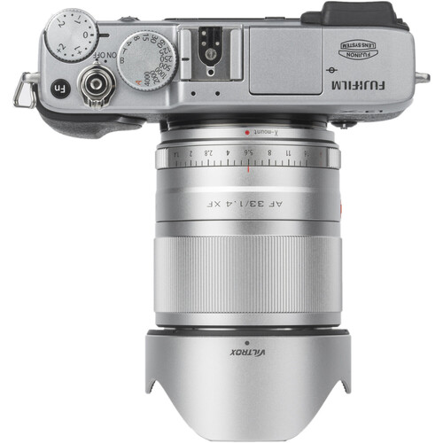 Viltrox AF 33mm f/1.4 XF Lens (Fujifilm X - Gümüş)