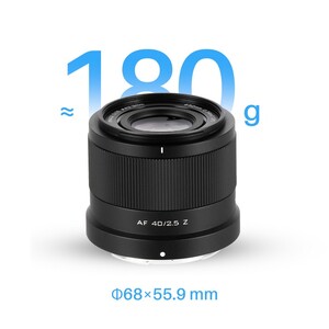 Viltrox AF 40mm f/2.5 Z Lens (Nikon Z) - Thumbnail
