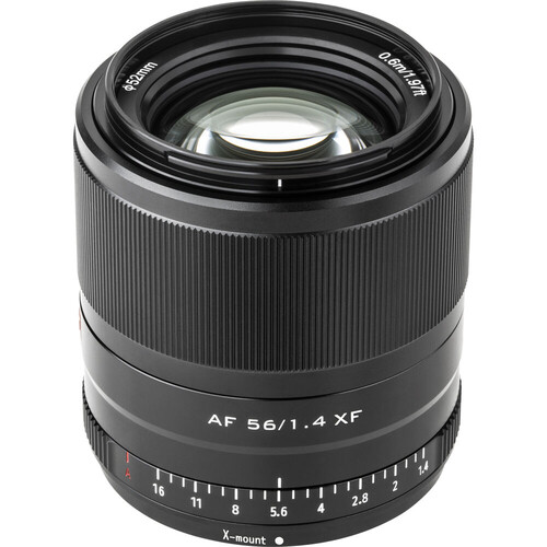 Viltrox AF 56mm f / 1.4 XF Lens (Fujifilm X - Siyah)
