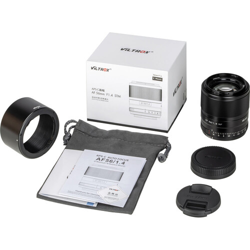 Viltrox AF 56mm f / 1.4 XF Lens (Fujifilm X - Siyah)