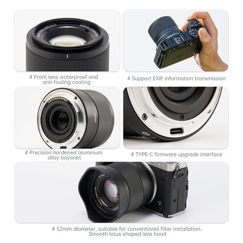 Viltrox AF 56mm f/1.7 XF Lens (FUJIFILM X)