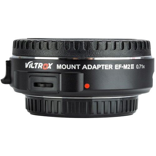 Viltrox EF-M2 Pro Reducer Speed Booster adaptör (EF to M43)