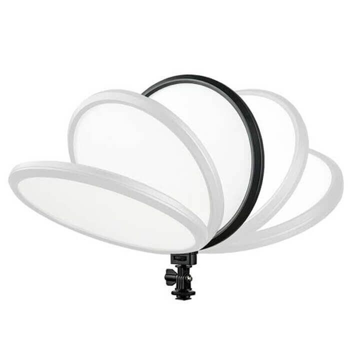 Viltrox VL-500T Yuvarlak Bicolor LED Işık İkili Set (Işık Ayağı Hediyeli)