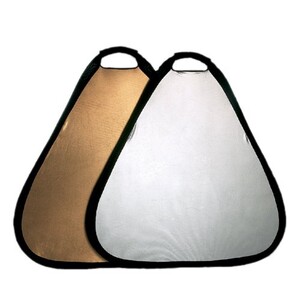 Visico - Visico TR-051 Altın / Gümüş (Tutma Saplı) Reflektör 60 cm