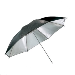 Visico - Visico UB-003 110cm Reflektör Şemsiye Siyah / Gümüş