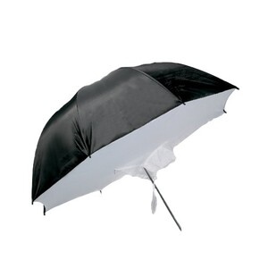 Visico - Visico UB-010 100cm Softbox Reflektör Şemsiye Siyah / Gümüş