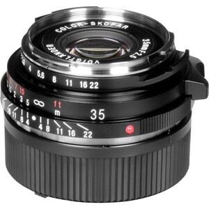 Voigtlander - Voigtländer Color-Skopar 35mm F2.5 P II VM Leica M Mount Lens (1)