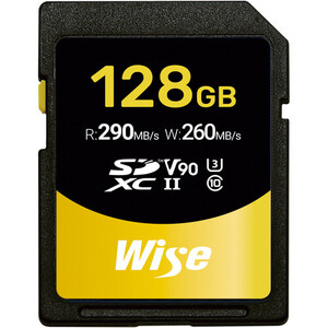 Wise - Wise Advanced 128GB SD-N UHS-II V90 SDXC Hafıza Kartı