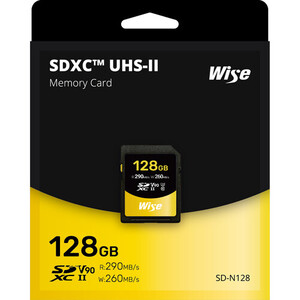 Wise - Wise Advanced 128GB SD-N UHS-II V90 SDXC Hafıza Kartı (1)