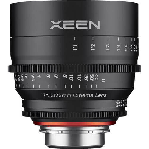 Xeen 35mm T1.5 Pro Cine Lens (Canon EF)