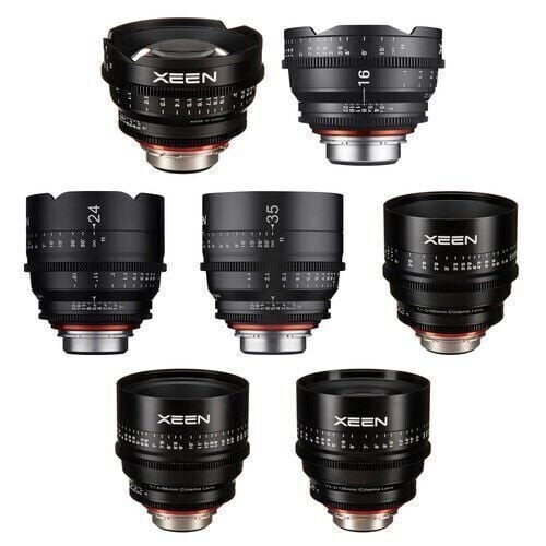 XEEN CLASSIC 14,16,24,35,50,85,135mm T1.5 Cine 7'li Set (Sony E)
