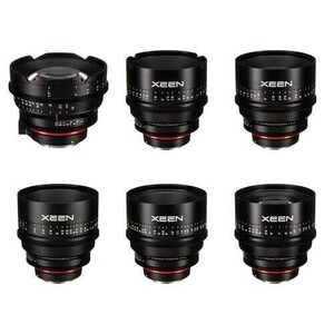 Xeen - XEEN CLASSIC 14,20,24,35,50,85mm T1.5 Cine 6'lı Set (Canon EF)