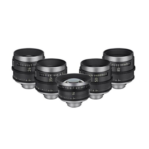 XEEN MEISTER 14, 24, 35, 50, 85mm Cine 5'li Set (Arri PL)