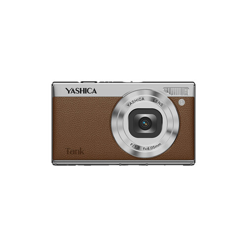 Yashica Tank Kompakt Dijital Kamera (Kahverengi)